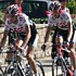 Frank and Andy Schleck during the 2008 road-race Nationals